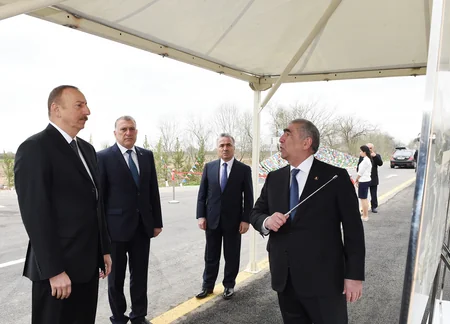 Saatli-Sarijalar-Gara Nuru-Shirinbayli-Fatalikand-Azadkand highway inaugurated