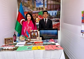 Azərbaycan stendi Peruda beynəlxalq sərgidə maraqla qarşılanıb