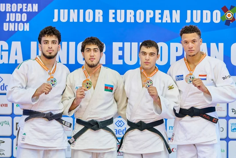 Azərbaycan cüdoçuları İspaniyada 6 medal qazanıblar