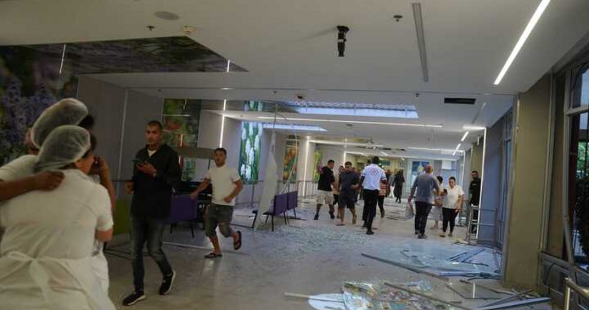 İsrail Səhiyyə Nazirliyi: Soroka tibb mərkəzində 72 nəfər xəsarət alıb - YENİLƏNİB-2