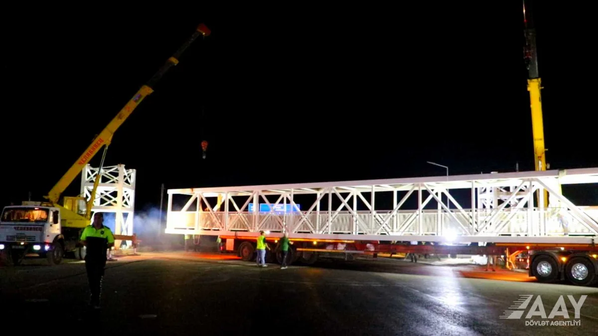 Bakı-Qazax yolunda iki yeni piyada keçidi inşa olunur