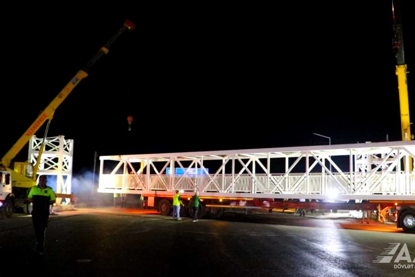 Bakı-Qazax yolunda iki yeni piyada keçidi inşa olunur