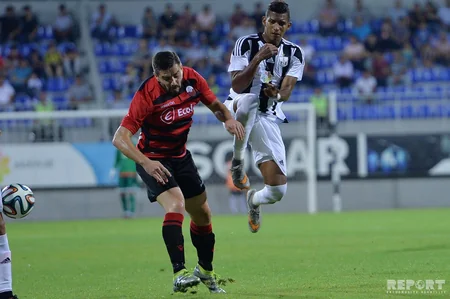 FC Neftchi plays goalless draw with Shkendija - PHOTO REPORT