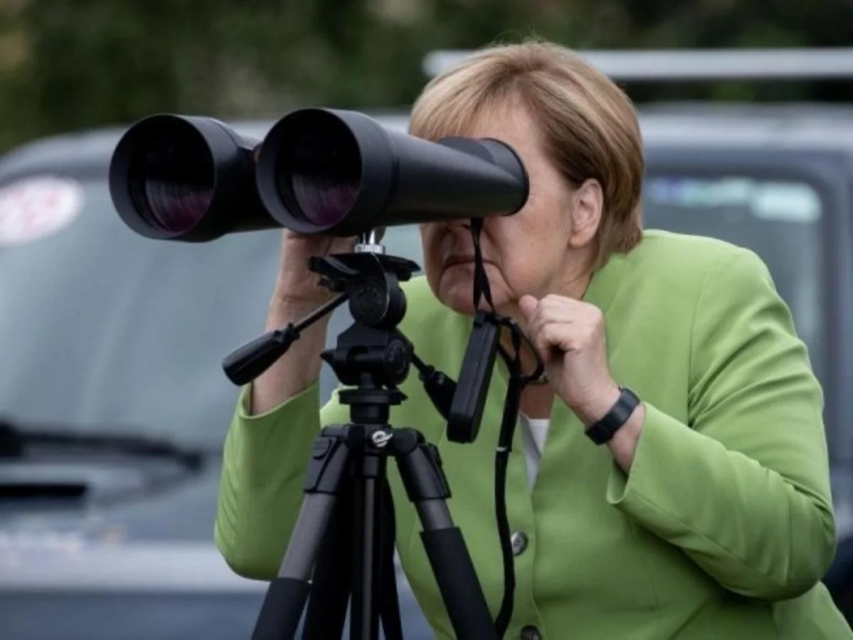 Angela Merkel Gürcüstana səfəri zamanı təmas xəttindəki vəziyyətlə tanış olub