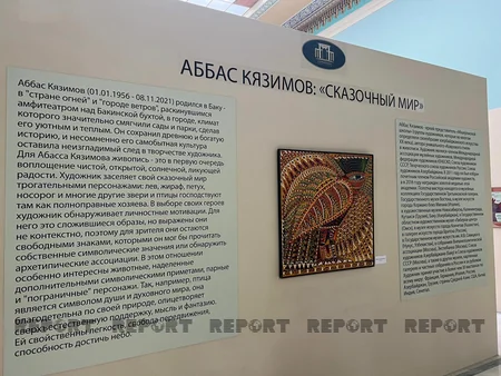 Moskvada azərbaycanlı rəssamın sərgisi açılıb
