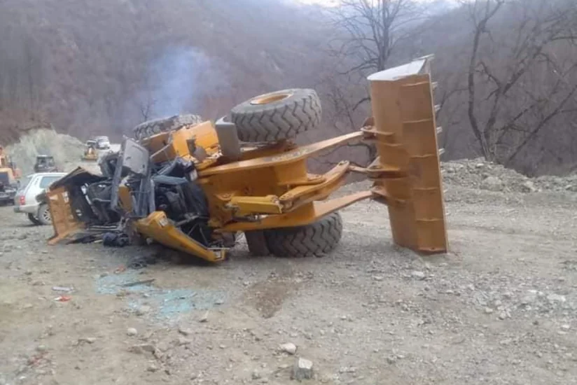 Kəlbəcərdə traktor aşıb, ölən var