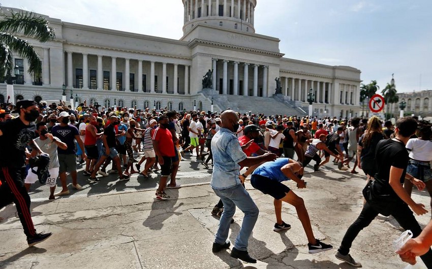 One killed in Cuba unrest