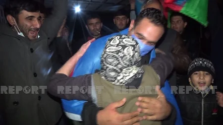 Cəlilabadda Vətən müharibəsi qazisi çoşqu ilə qarşılandı