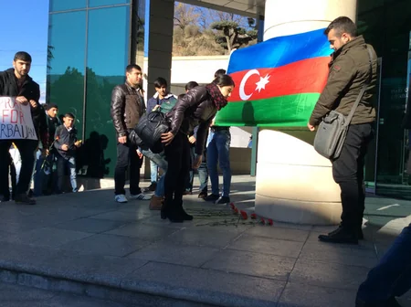 Gürcüstanda SOCAR-ın təqaüdçü tələbələri anım mərasimi keçiriblər