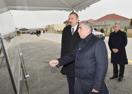 Prezident Sabunçu və Suraxanı rayonlarında yenidən qurulan avtomobil yollarının açılışında iştirak edib - YENİLƏNİB