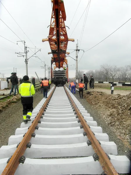 Ləki-Malay dəmir yolunda əsaslı təmir işlərinə başlanılıb