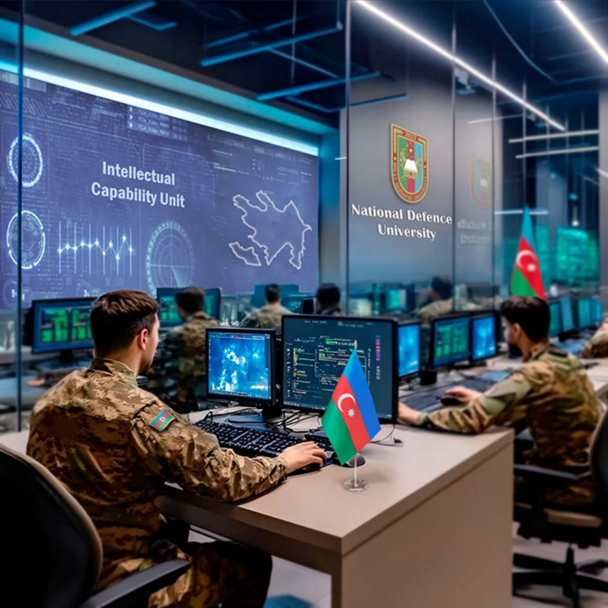Meeting held with personnel of new Intellectual Capabilities Units of Azerbaijan Army