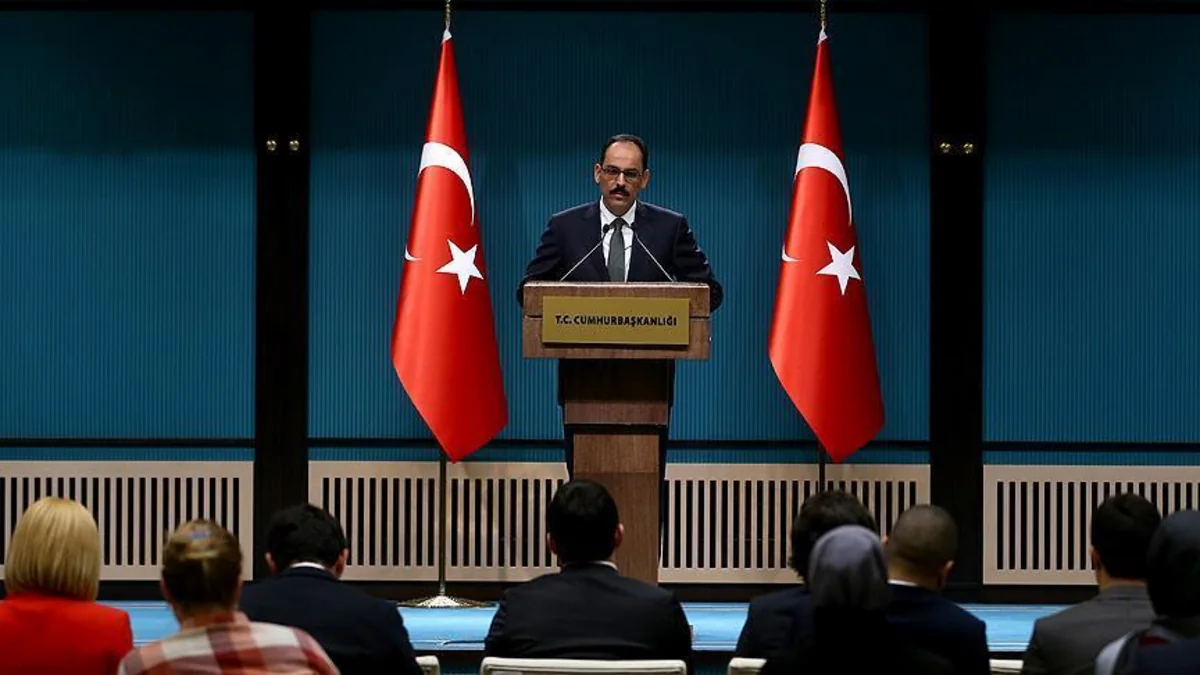 Ibrahim Kalın: It's crucial to fight terrorism and Turkey has been doing its part in this regard