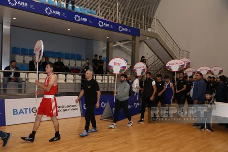 Boks üzrə Azərbaycan çempionatının açılış mərasimi olub