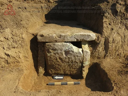 Gürcüstanda azərbaycanlıların yaşadığı kənddə tapılmış qədim sərdabə tədqiq edilib
