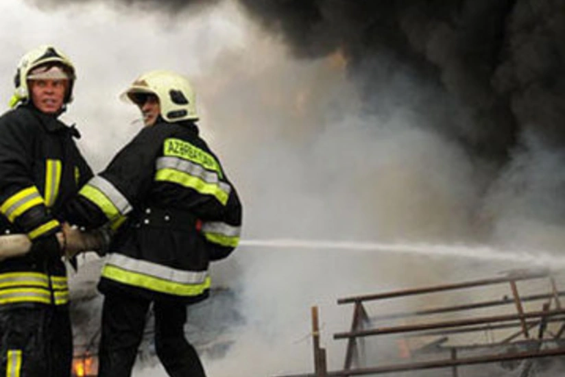 Samux və Sumqayıtda yanğın qeydə alınıb