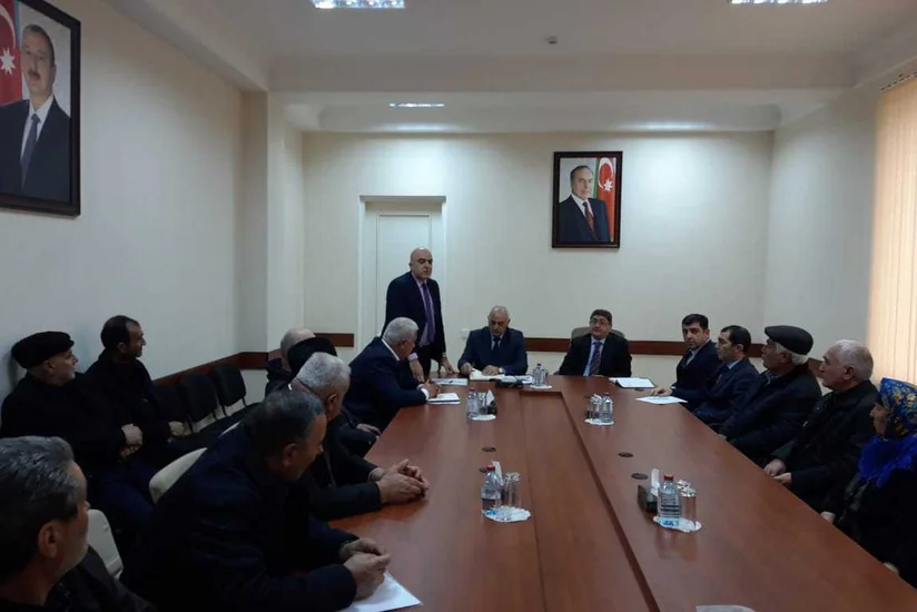 Nohur balıqçılığı təsərrüfatlarının sahibləri ilə görüşlər davam edir
