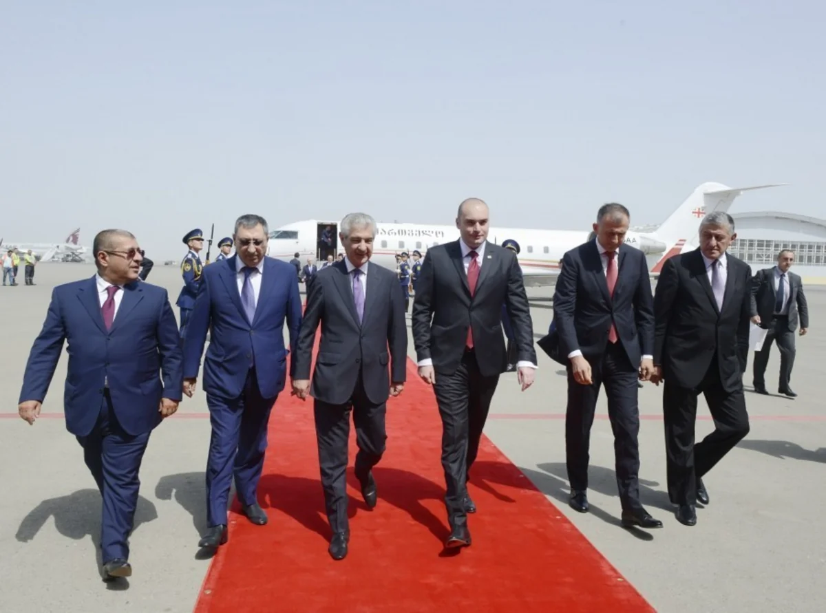 Gürcüstanın baş nazirinin Azərbaycana səfəri başlayıb