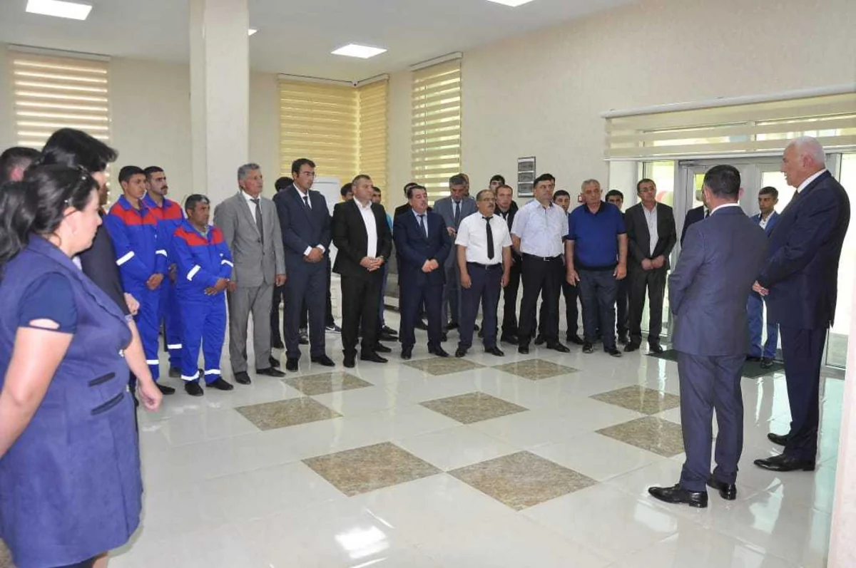 Gədəbəy Sukanal Sahəsinin yeni inzibati binasının açılışı olub