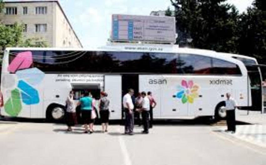Səyyar “ASAN” xidmət Siyəzəndə vətəndaşlara xidmət göstərəcək