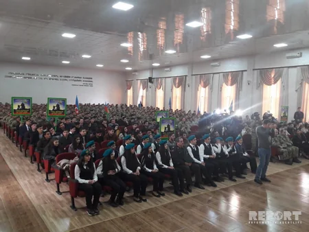 Müdafiə və Təhsil nazirlikləri Aprel zəfərindən ötən hər günə bir ağac əkək” devizi altında tədbir keçirib