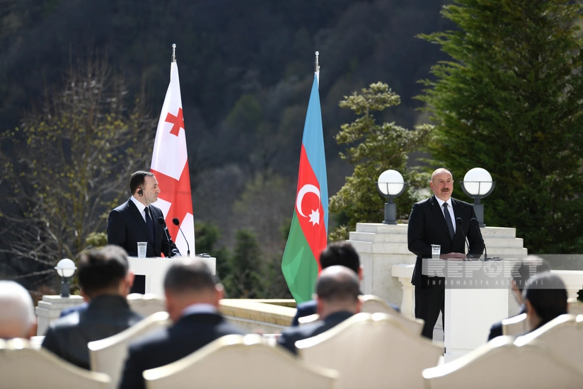 President: Getting acquainted with interesting historical sites of both Georgia and Azerbaijan further strengthens our friendship
