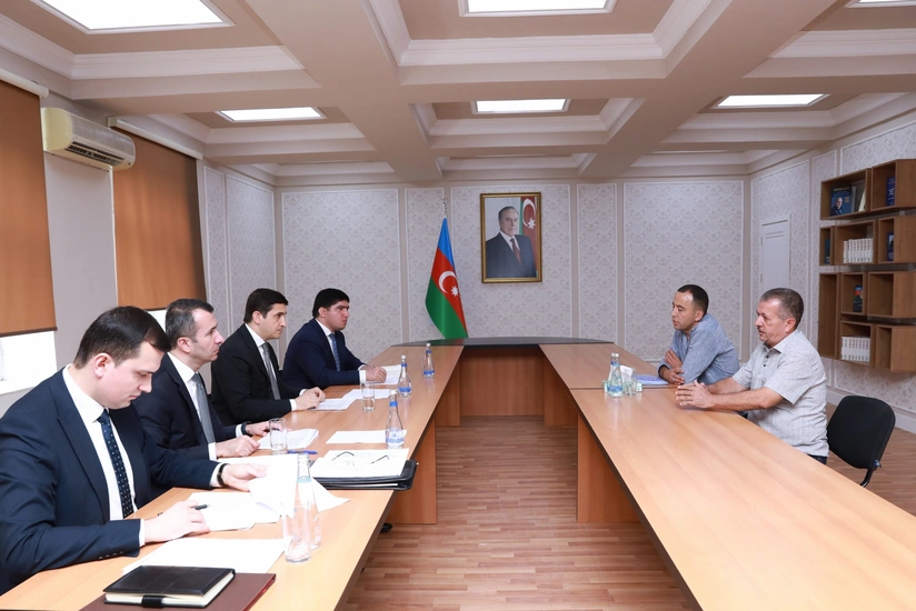 Fərid Əhmədov Şamaxıda vətəndaşları qəbul edib