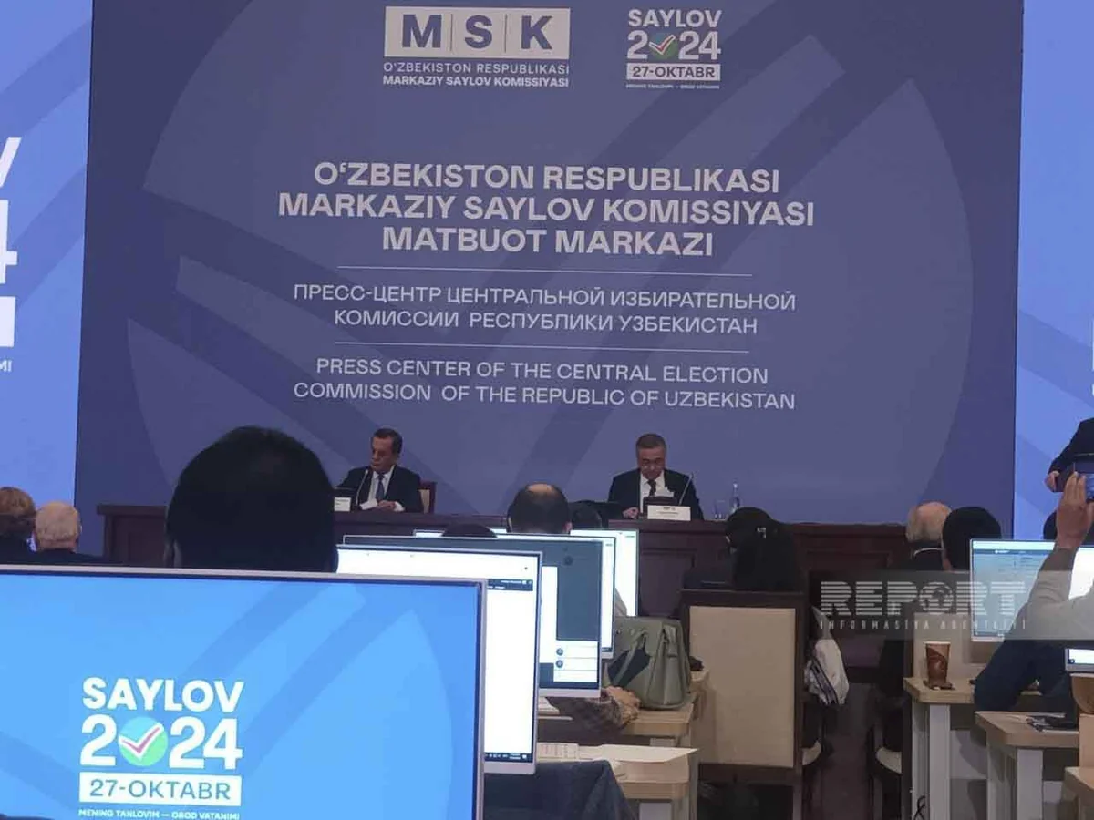 ЦИК Узбекистана объявил предварительные итоги парламентских выборов