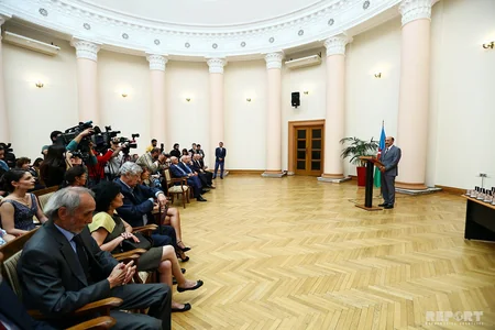 Mədəniyyət və incəsənət xadimlərinə fəxri adlar, orden və medallar təqdim olunub - SİYAHI