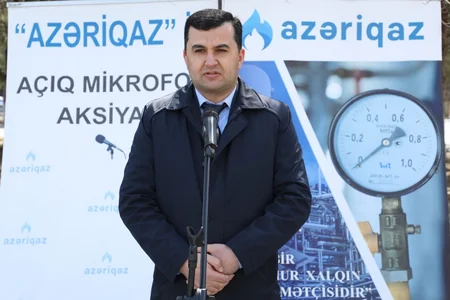 “Azəriqaz”ın növbəti “Açıq mikrofon” aksiyası Sumqayıtda keçirilib