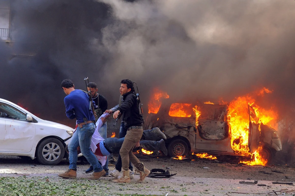 Suriyada terror aktı nəticəsində 50 dinc sakin ölüb