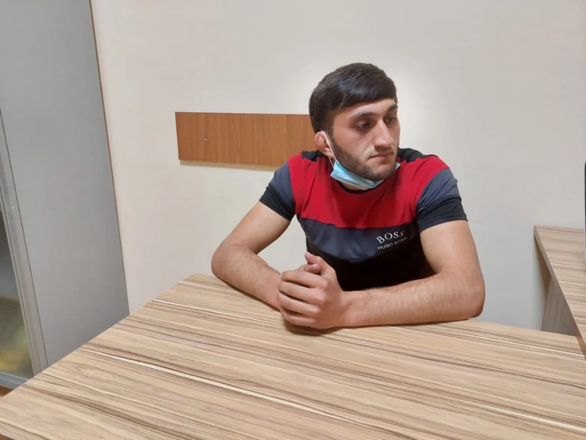 Gəncə sakinində silah aşkarlandı