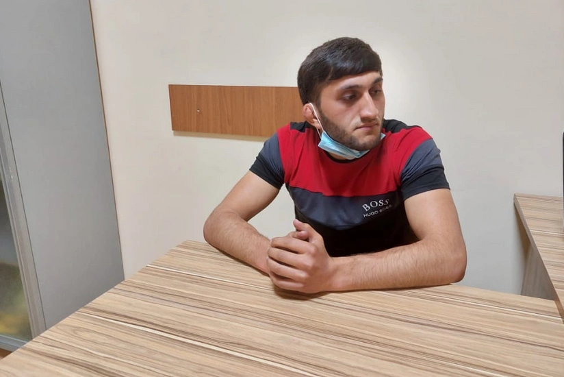 Gəncə sakinində silah aşkarlandı