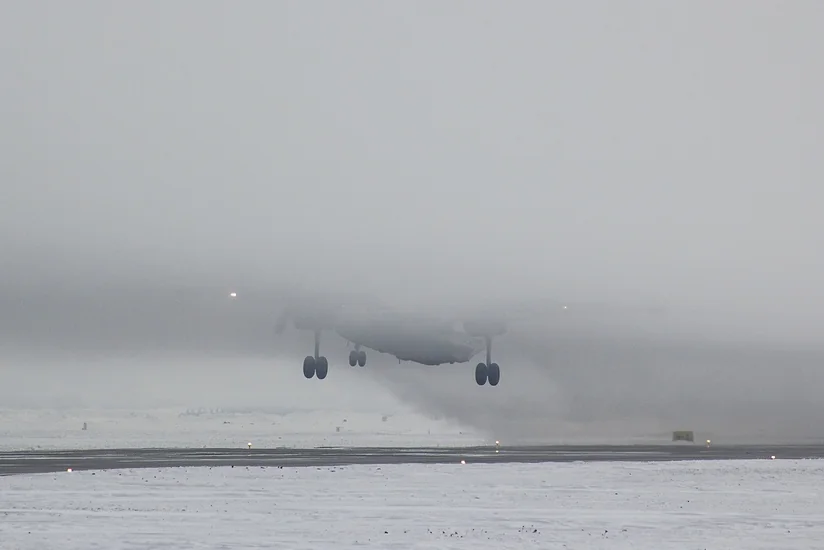 Bakıda müşahidə edilən qarlı hava şəraiti aeroportun işinə təsir etməyib