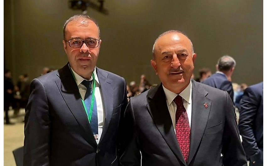 Azərbaycanın NATO-dakı nümayəndəsi Mövlud Çavuşoğlu ilə görüşüb