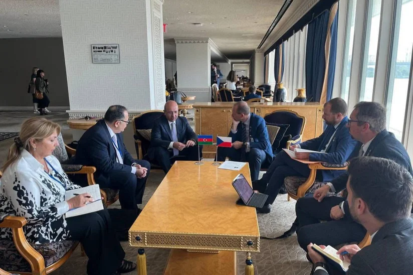 Anar Quliyev BMT-nin Yüksək Səviyyəli Siyasi Forumu çərçivəsində bir sıra görüşlər keçirib