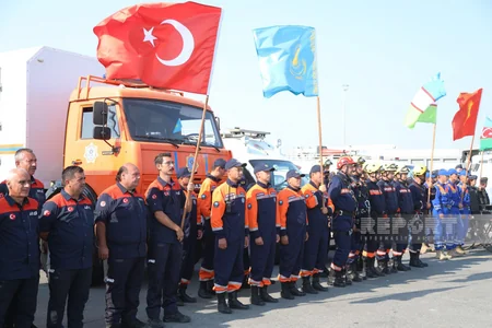 Bakıda Türk Dövlətləri Təşkilatına üzv ölkələrin iştirakı ilə “Bakı 2023” Beynəlxalq təlimi keçirilib