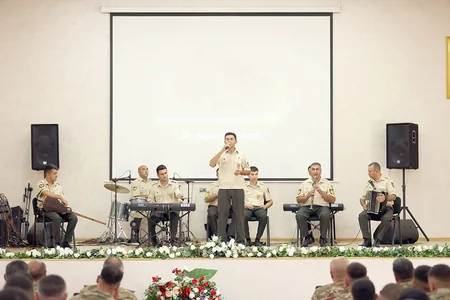 Hərbi hissənin yaradılmasının ildönümü münasibətilə tədbir keçirilib