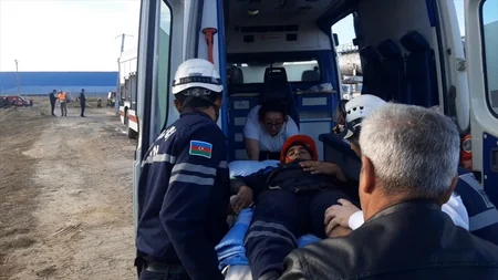 Paytaxtda yanğın-taktiki təlimi keçirilib