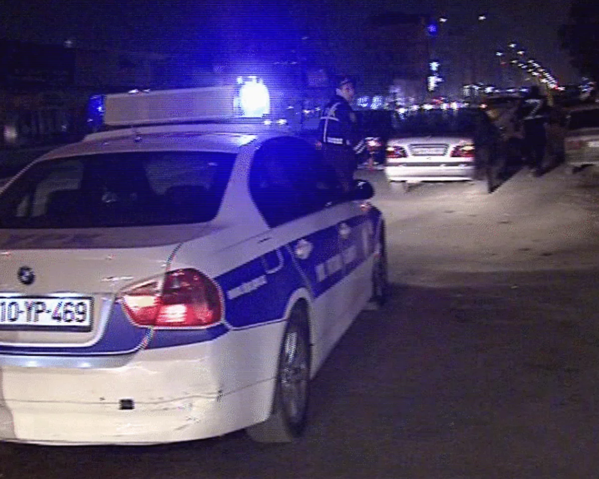 Bakıda avtoxuliqan yol polisinə xəsarət yetirərək hadisə yerindən qaçıb - FOTOLAR