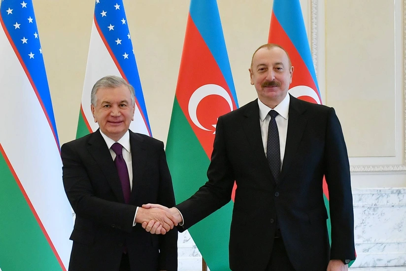 Aliyev, Mirziyoyev hail agreements from US-mediated peace talks