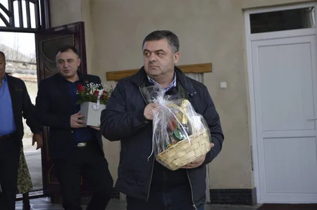 Gürcüstanda rayon rəhbərləri azərbaycanlı qadınları təbrik ediblər