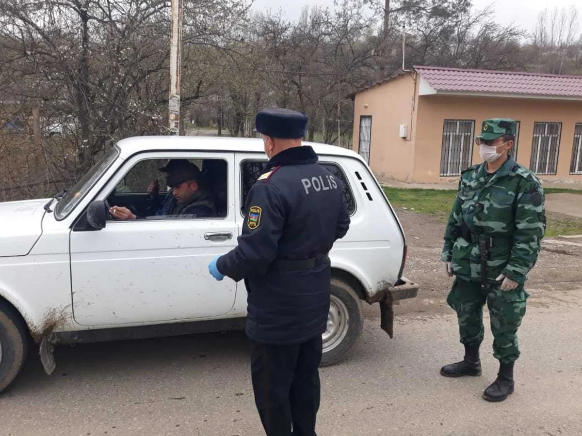 Polis Qusarda profilaktik tədbirləri davam etdirir