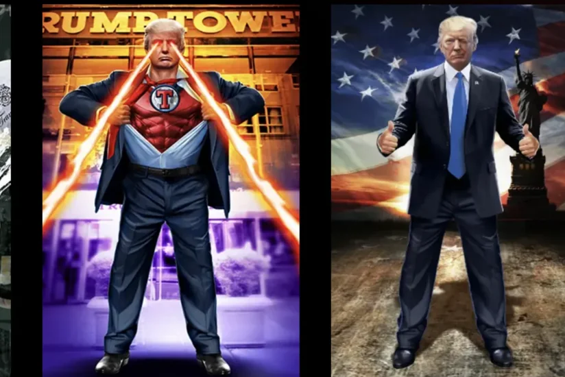 Трамп выпустил NFT коллекцию со своим изображением