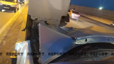 Bakıda yol qəzası olub, yeniyetmə xəsarət alıb