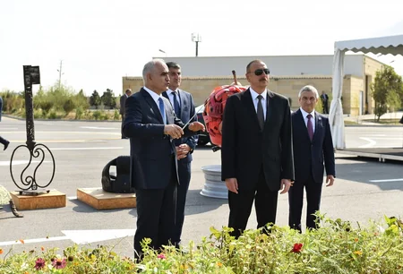 Prezident İlham Əliyev Balaxanı Sənaye Parkının açılışında iştirak edib