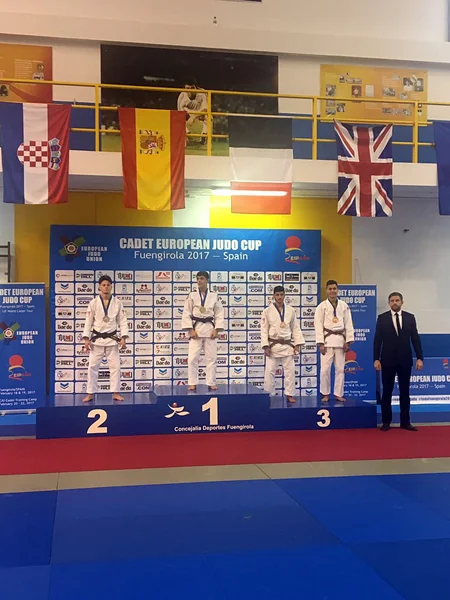 Yeniyetmə cüdoçularımız Avropa kubokunda 5 medal qazanıblar - FOTO