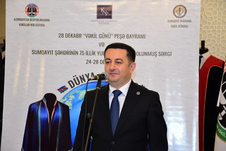 Sumqayıtda Dünya Vəkil Cübbələri və Atributları sərgisi keçirilir