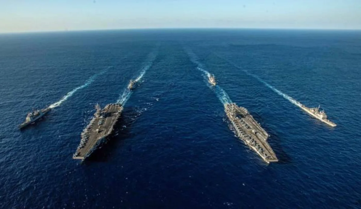 Beijing launches navy drills amid Biden's Asia visit