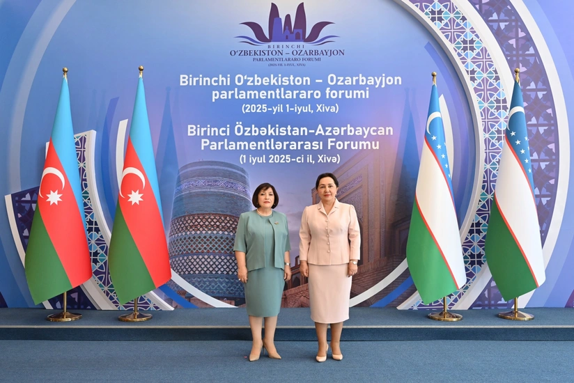 I Özbəkistan-Azərbaycan parlamentlərarası forumunun açılışı olub, Sahibə Qafarova çıxış edib